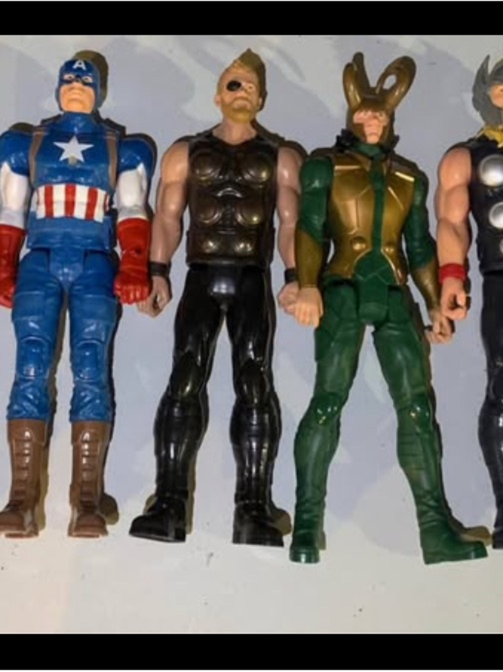 12" ACTION FIGURES MARVEL and DC 16 PIECES
